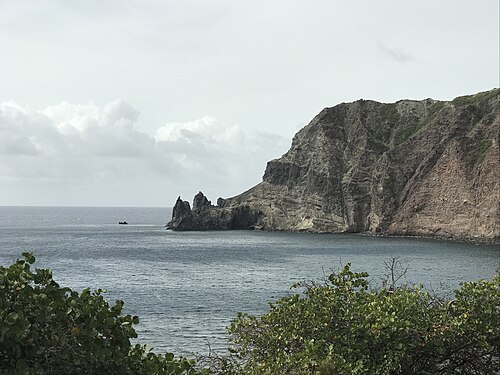 Torrens Point in Point Saba