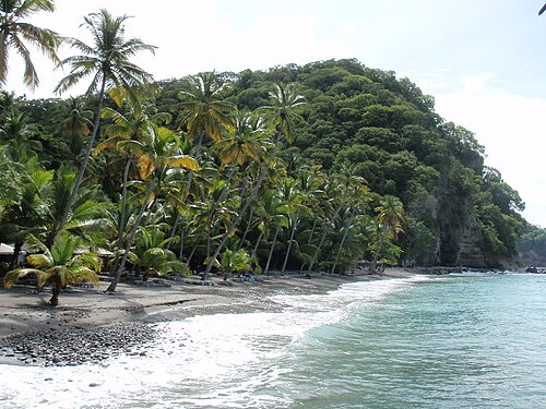 Anse Mamin in Saint Lucia